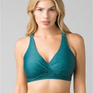 Prana Swimset Atlantic Wabi Blue Kayana D-Cup 32 / Ramba Bottom S